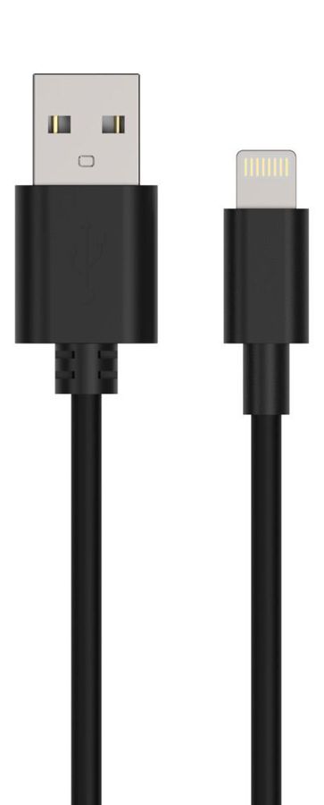 Lightning Daten und Ladekabel 100 cm - Lightning Daten und Ladekabel 100 cm schwarzes Kabel