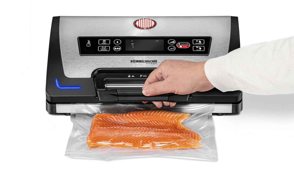 Vakuumiergerät VAC 585 - Vakuumierergerät, Schwarz/Silber, 140W