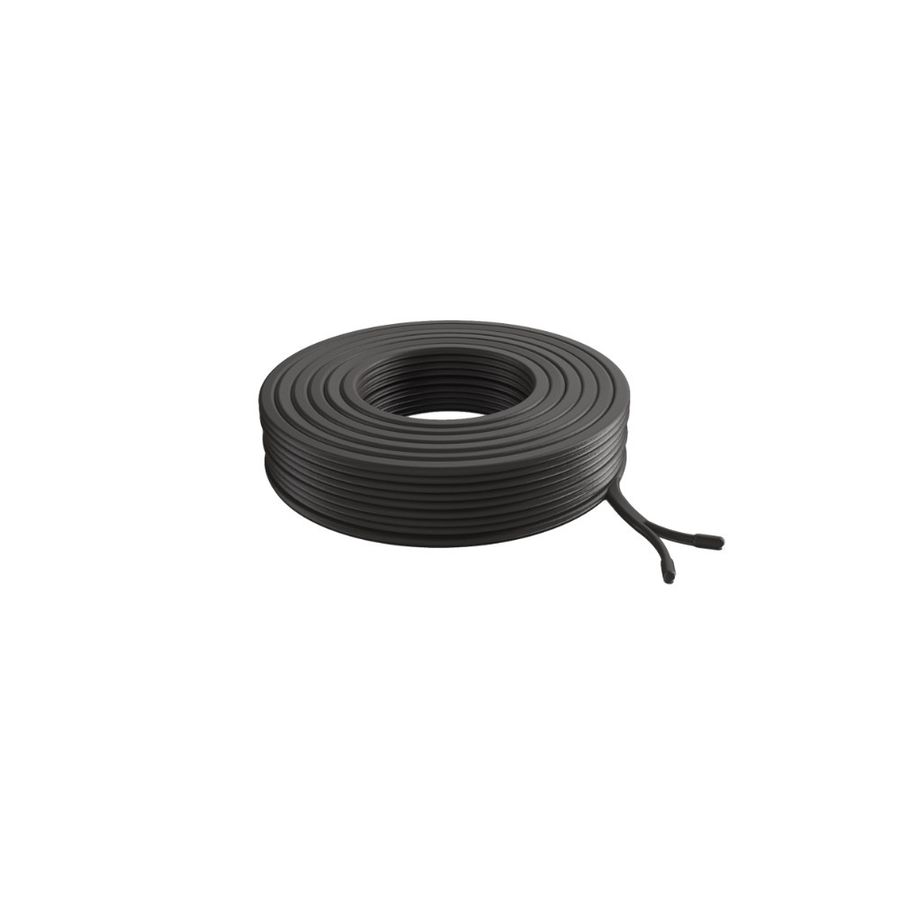 24V Kabel 10m - 24V DC, max 240W, IP67, L=10m, schwarz. inkl. 4 Endkappen