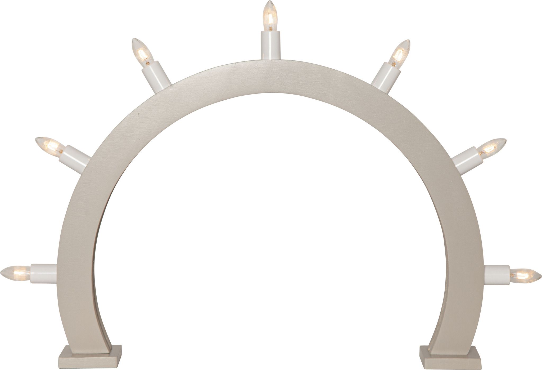 Kerzenleuchter CRISP - IP20, Beige, Kaltweiss