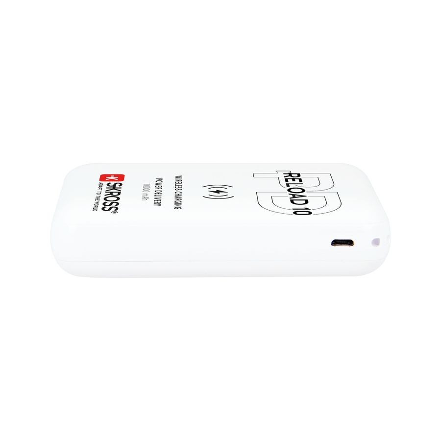 Wireless Powerbank RELOAD 10 Qi PD - Kapazität: 10000mAh 18.0W, Wireless Ladefunktion: 5.0W, 7.5W, max. 10.0W, 2x USB-A, 1x USB-C