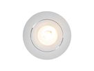 LED Einbaudownlight ALIKI - 8W, 560lm, 2700K, IP44, CRI 90, weiss, dimmbar, D=96mm, H=45mm, BL=83mm
