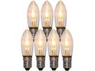 Ersatzlämpchen 7 Pack Universal LED - E10, 3lm, 2000K, 0.1-0.5W