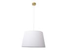 Pendelleuchte Bologna beige messing - E27, IP20