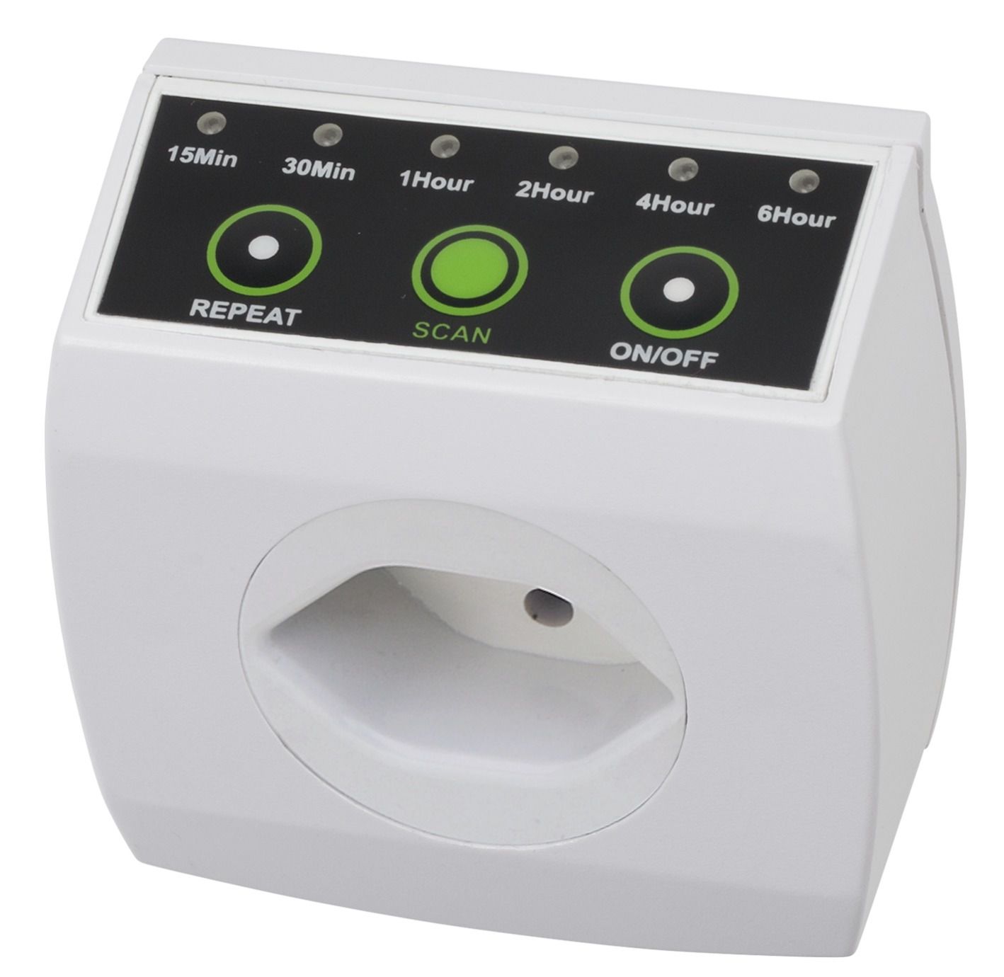 Countdown-Timer - Digital, Indoor, programmierbare Zeiten: 15min, 30min, 1h, 2h, 4h, 6h mit Wiederholfunktion, T12/T13