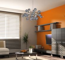 Pendelleuchte Explosion in chrom groß - G9, 200W, IP20