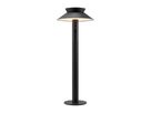 Solar-Pollerleuchte Justina Schwarz - 5W, 3000K, 400lm, IP44