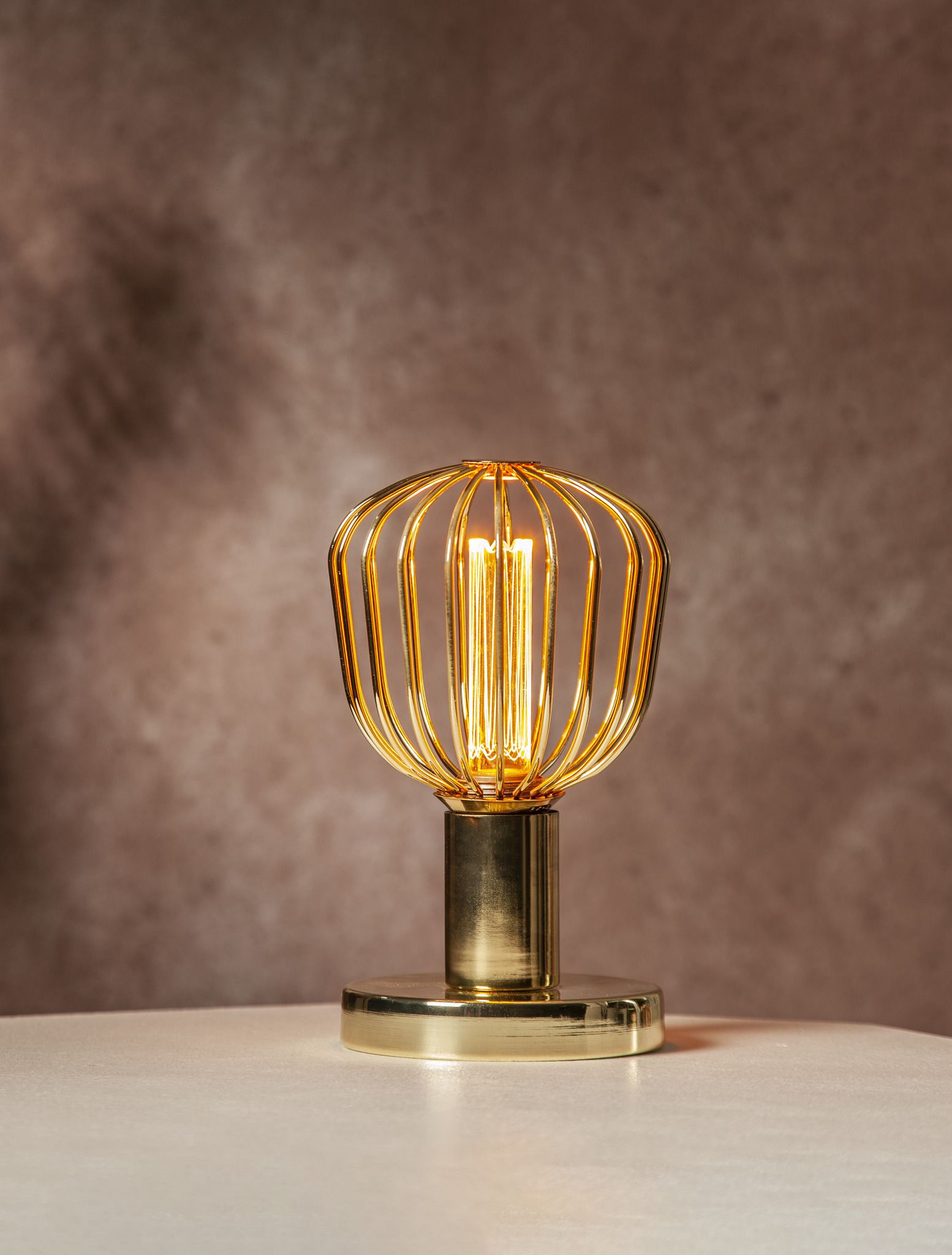 LED Leuchtmittel E27 G125 Decoled Metal - E27, 180lm, 1800K, 4.3W, 230V