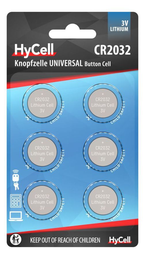 Lithium Knopfzellen CR2032 - Lithium Knopfzellen CR2032