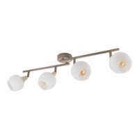 4er Deckenleuchte  MONACO  L: 70cm beige - IP20, E14, Beige