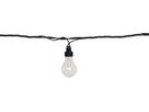System LED Extra, Partykette, 500x11cm - Schwarz, Warmweiss