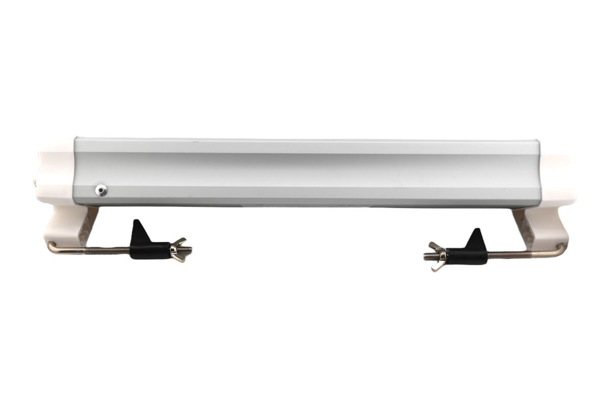 ALU Tisch-Steckdosenleiste NOTEBOOK - 4xT13,1x USB-C 1x USB-A PD 60W, 2.0m Kabel, Stecker T12, Aluminium/weiss