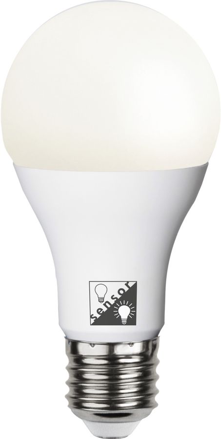 LED Leuchtmittel E27 A60 Sensor opaque - E27, 1055lm, 2700K, 9.6W, 230V