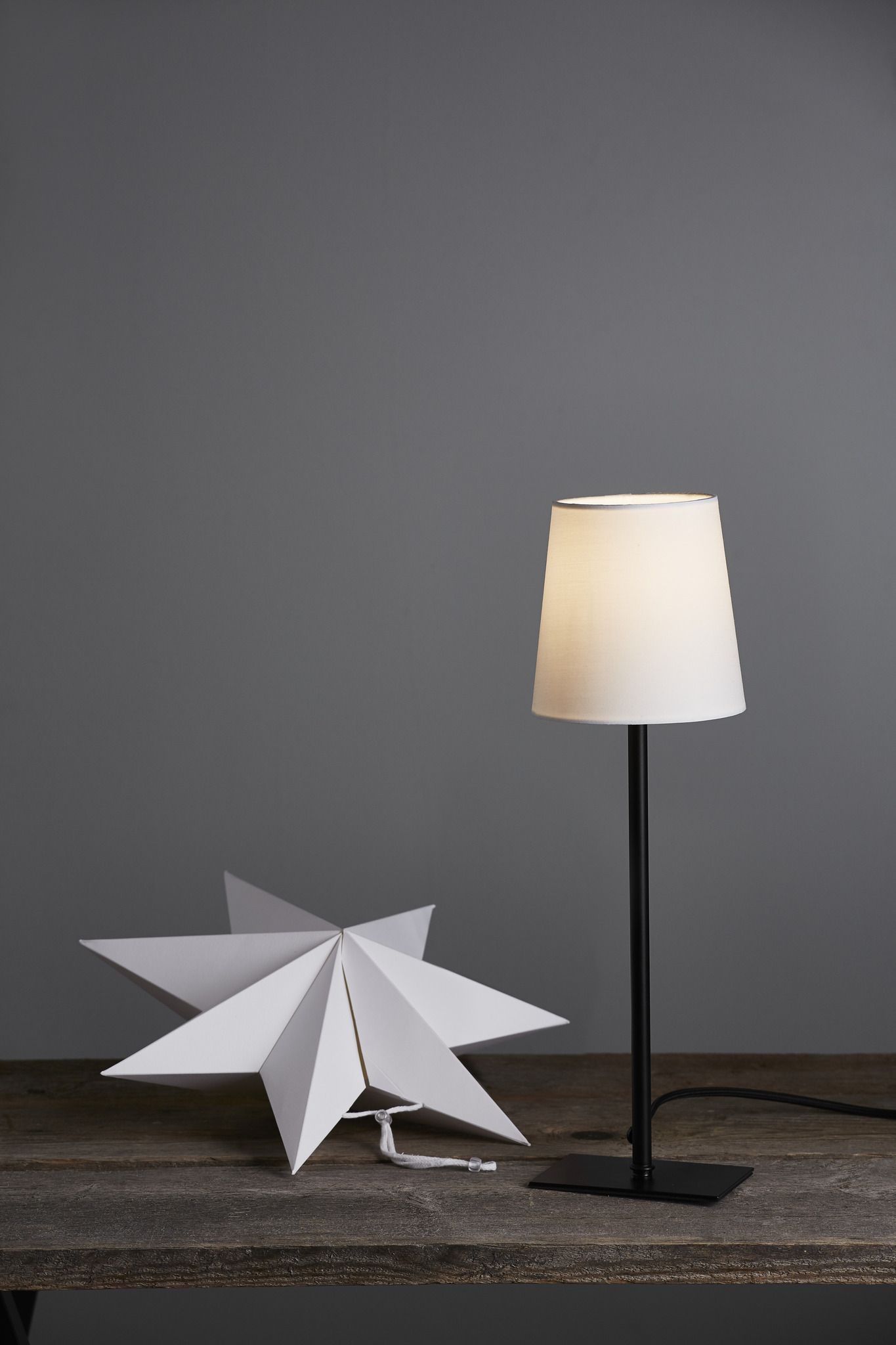 Tischleuchte Star FROZEN, weiss, E14, IP20 - E14, IP20, weiss