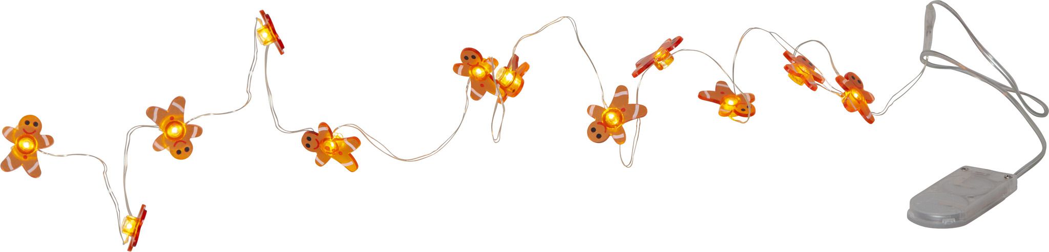 Lichterkette Dew Drop - IP20, Warmweiss, 12 LED