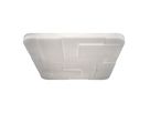 LED Deckenleuchte Luxor 54x54cm Kristalleffekt - LED fest verbaut, 2700-6500K, warm-kaltweiss