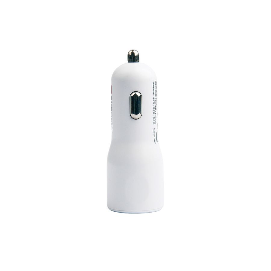 USB Car Charger & Micro USB - 20W, 1xUSB-A, 1xUSB-C