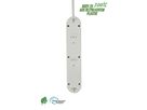 Steckdosenleiste Re:Life USB - 3x T13. 2x USB-C + 1x USB-A, 1.8m Kabel, weiss