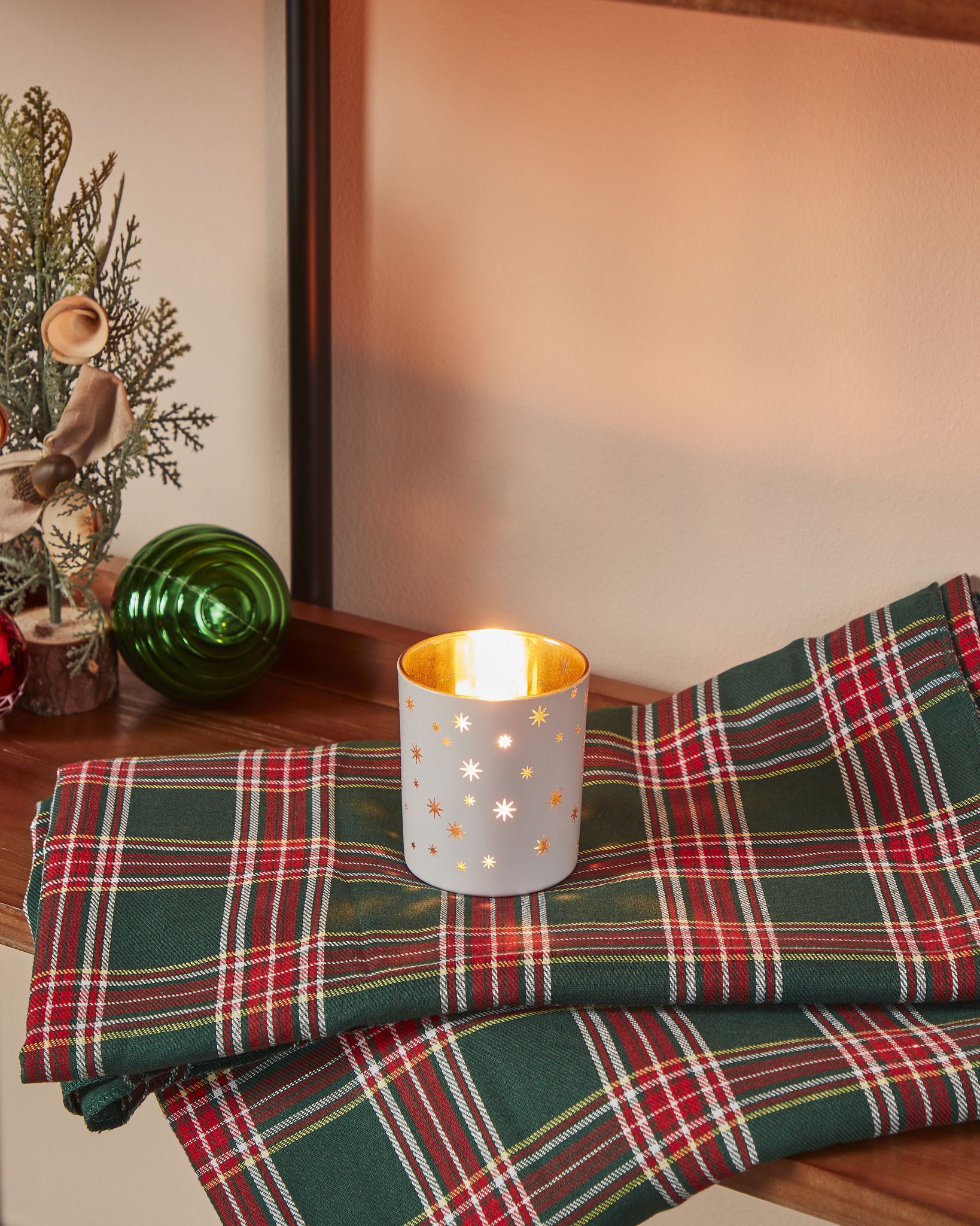 TEELICHTHALTER WS/GOLD Ø70 H-80 LUKUT - TEELICHTHALTER WS/GOLD Ø70 H-80 LUKUT