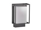 LED Wandleuchte Nestor - 8W, 550lm, 2700K, IP44, CRI 80, 120°, nicht dimmbar, L=221mm, B=147mm, H=87mm