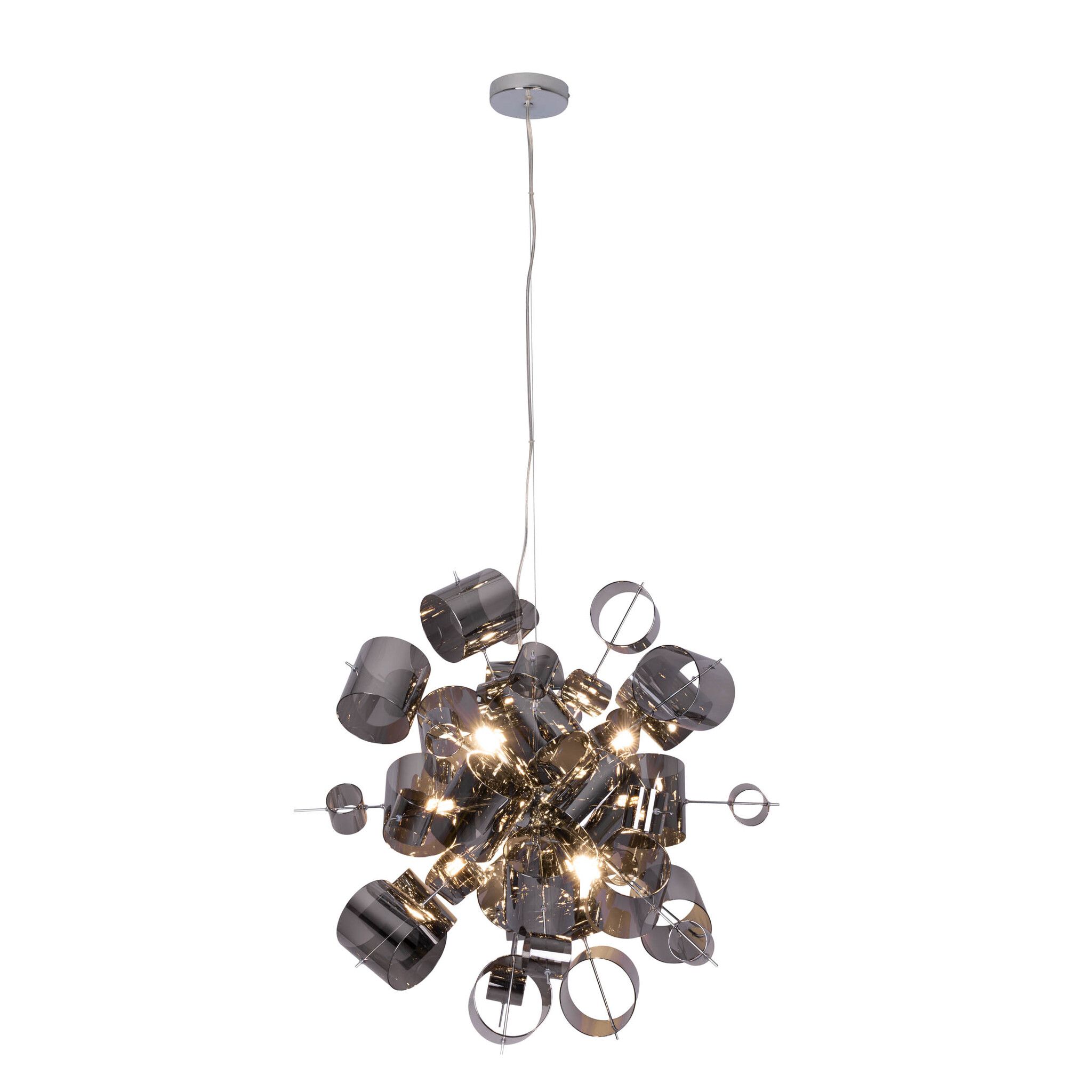 Pendelleuchte  SIRIUS  H: 190cm - IP20, G9, Chrome