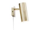 Alanis , Wandleuchte, Messing - GU10, IP20, max.LED 5W