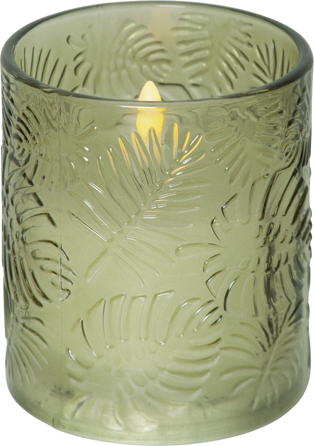 LED Pillar Kerze Flamme Leaf - IP20, Warmweiss, 1 LED's