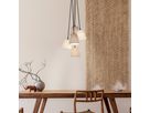 Textilpendelleuchte Boho - E14, 200W, IP20