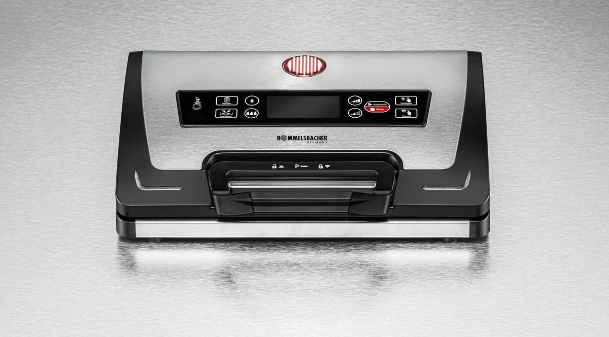 Vakuumiergerät VAC 585 - Vakuumierergerät, Schwarz/Silber, 140W