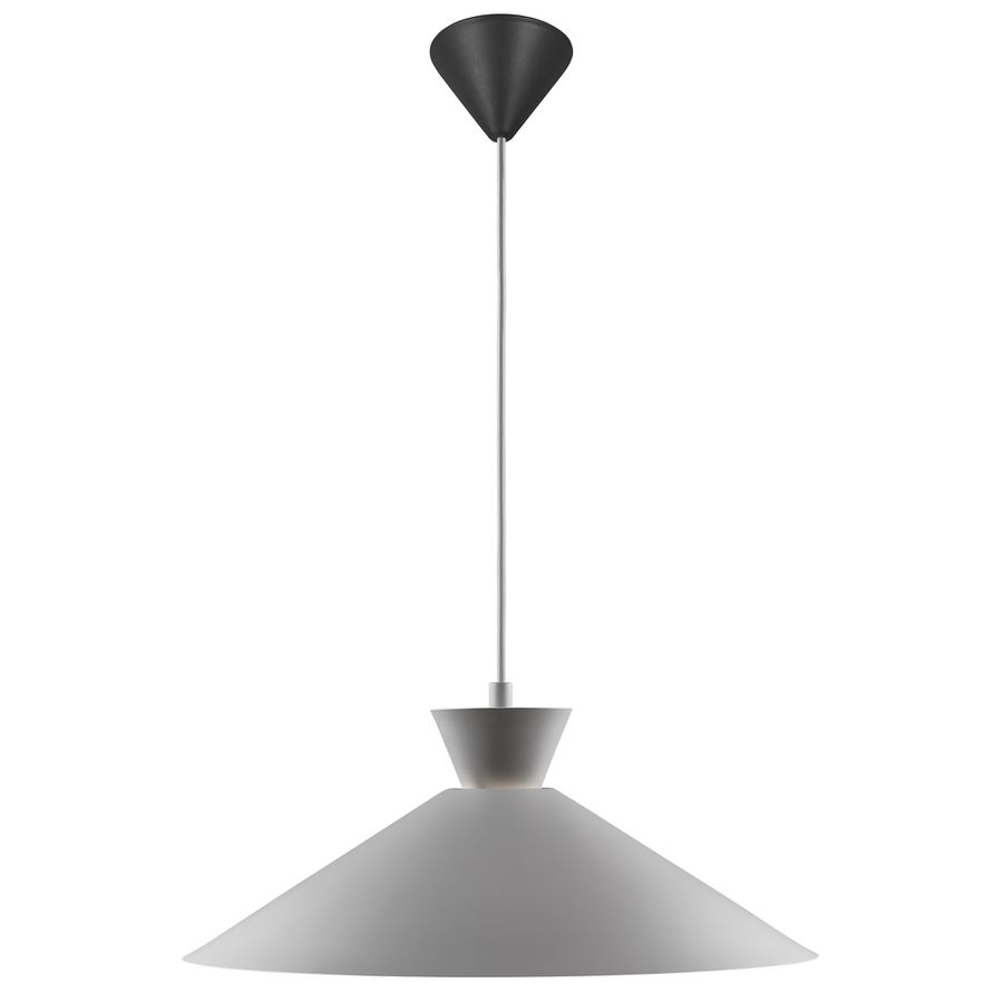 Dial 45, Pendelleuchte, Grau - E27, IP20, max.40W