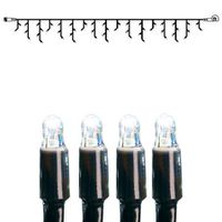 System LED Extra, Icicle, 300x40cm - Schwarz, Kaltweiss