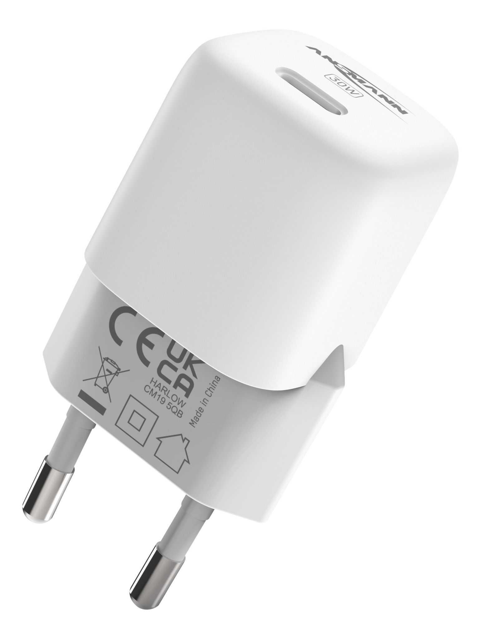 USB-Ladegerät Home Charger HC130PD weiß / 3 A / 30 W / 1 Port - Home Charger HC130PD mini