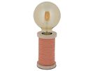 Tischleuchte Max orange/weiß h: 12cm - E27, 40W, IP20