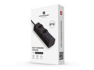 67W GaN Fast Charging Station - 2x T13, Out: USB-C1/ C2/ C3: 67W PD, C1+C2 shared: 45W + C3: 20W, USB-A: 5W, GaN, 2m Kabel, schwarz