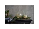Glasdekoration Star Fall - IP20, Warmweiss, 15 LED