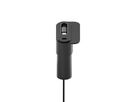Mini Desktop Charger USB A+C PD20W Schwarz - mit ausziehbarem USB-C Kabel