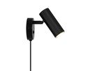 Wandleuchte Vico Schwarz - GU10, IP20, 230V