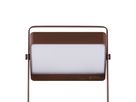 Akkuleuchte Saulio Solar  Braun - 3.5W, LED-Modul, IP44