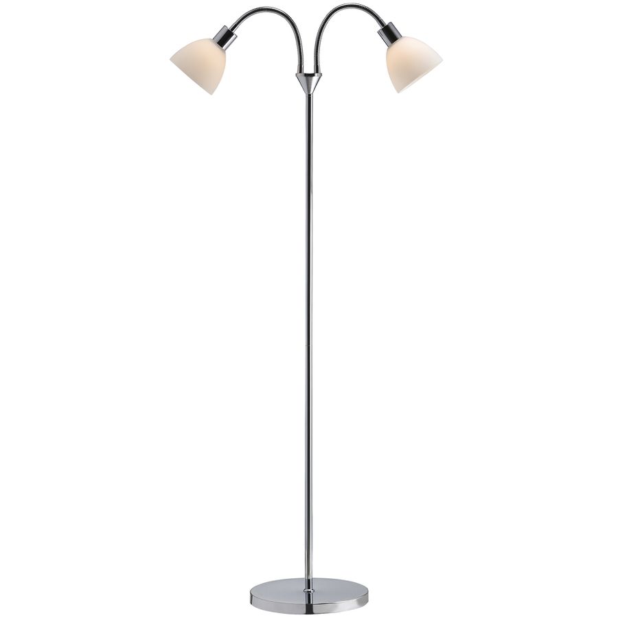 Ray, Stehleuchte Dopp., Chrom - E14, max. 2x40W, IP20