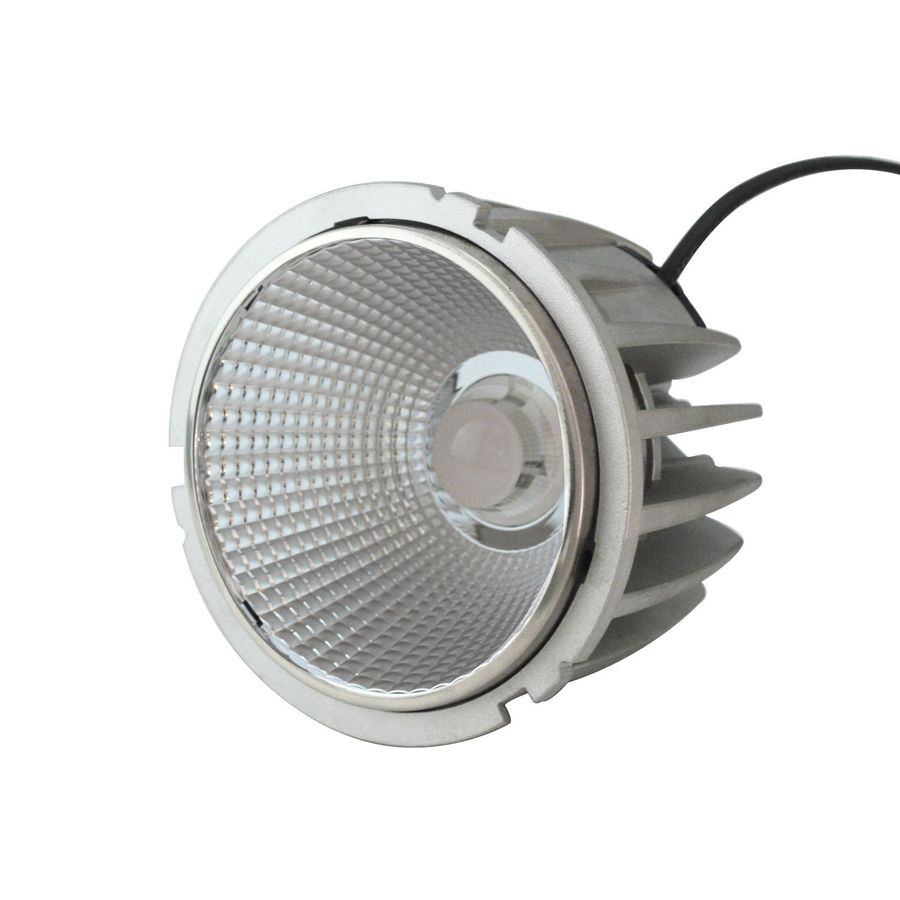 Faretto da incasso a LED Camelion 4000K - 10-28W, 1165-3265lm, 4000K, IP20, CRI 80, 60°, silber, dimmbar, D=110mm, H=84mm