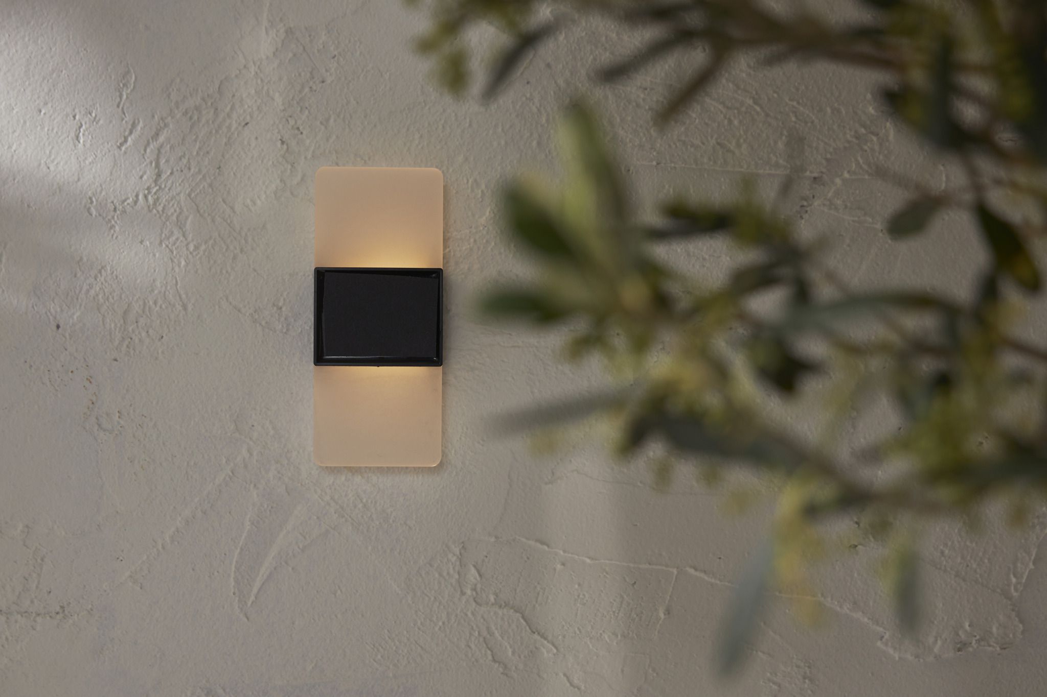 Solar-Wandleuchte Wally Frost - IP44, Warm/Kaltweiss, 2 LED'S