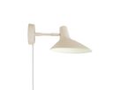 Wandleuchte Darci Short Sandfarbig - E14, IP20, 230V