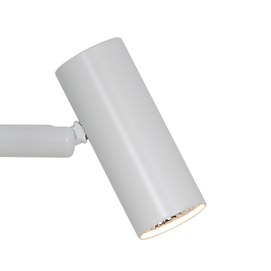 Wandleuchte Omari Round Weiss - LED, IP20, 230V