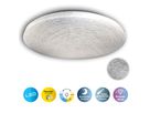 LED Deckenleuchte Polaris d: 48cm Kristalleffekt - LED fest verbaut, 3000-6500K, warm-kaltweiss