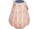 Solar Metal Laterne SABIK - Amber LED, IP44, 1800K