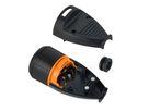 LOCKXTEND Kupplung 16A - LOCK-Kupplung T23, 16A, zum selbst montieren, Blister, schwarz, S+ zertifiziert