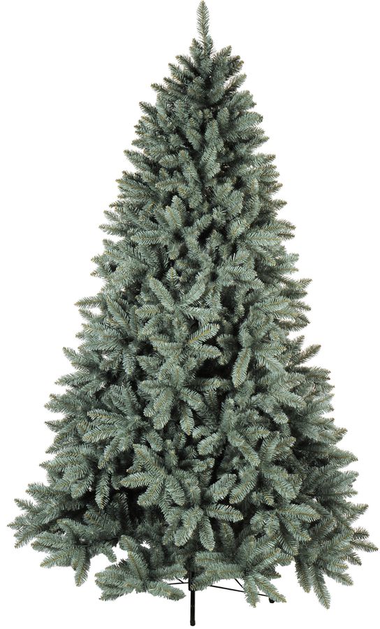 Künstlicher Weihnachtsbaum Royal Blue - grün, keine Lämpchen, 210cm Höhe