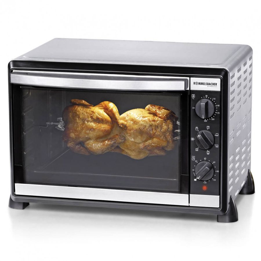 Forno posteriore e griglia BG 1805 - Back & Grill Ofen, Edelstahl, 1800W