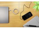 Magnetisches Silikonkabel USB-C auf USB-C, weiß, 120cm - Magnetisches Silikonkabel USB-C auf USB-C, weiß, 120cm