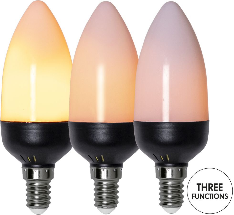 LED Leuchtmittel E14 C37 Flame - E14, 36Lm, 1600K, 2W